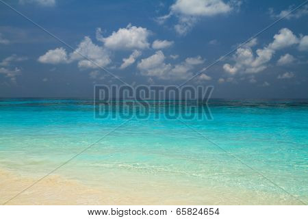 Seawater Blue Color At Tachai Island