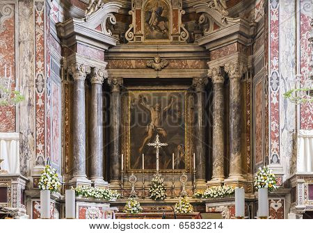 The Duomo, cathedral of Amalfi, campania, Italy