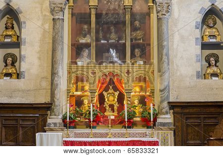 The Duomo, cathedral of Amalfi, campania, Italy