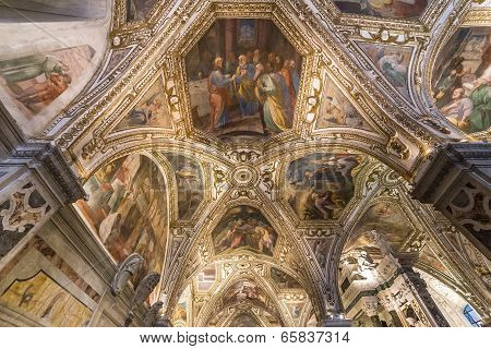 The Duomo, cathedral of Amalfi, campania, Italy