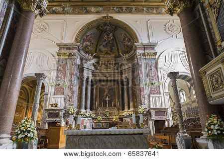 The Duomo, cathedral of Amalfi, campania, Italy