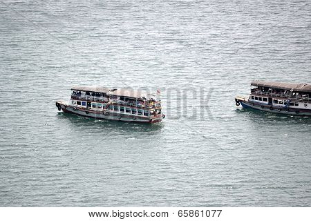 ferry boat at toba lake
