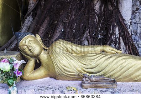 Reclining Buddha Statue