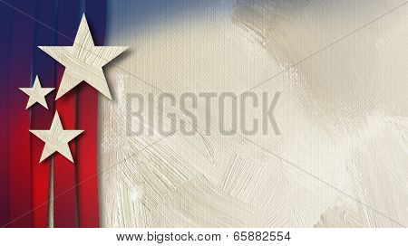 Graphic abstract American Stars and stripes