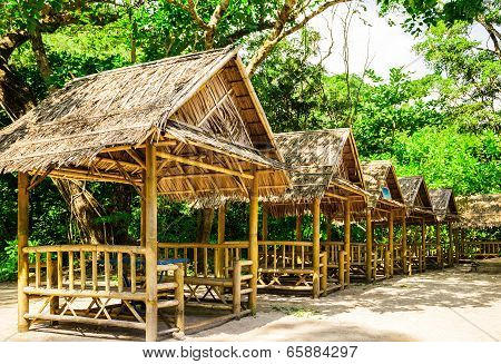 Small huts