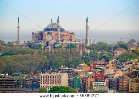 Hagia Sophia and Sultanhamet district