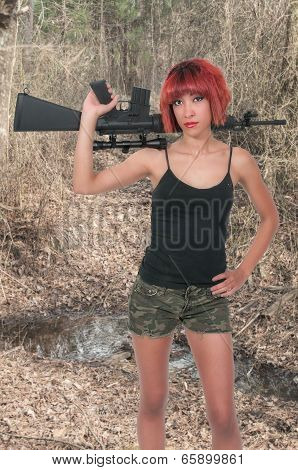 Woman Soldier