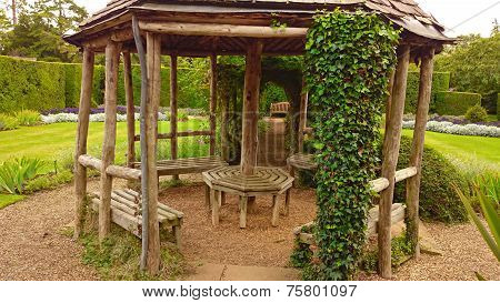 Gazebo in a small English Park