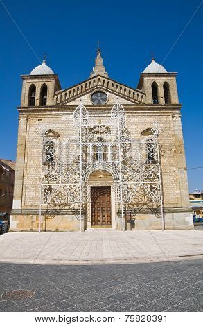 Sanctuary of SS. Maria delle Grazie. Genzano di Lucania.Italy.