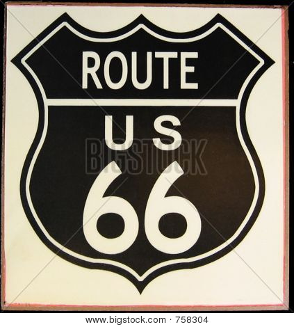Route 66 Zeichen