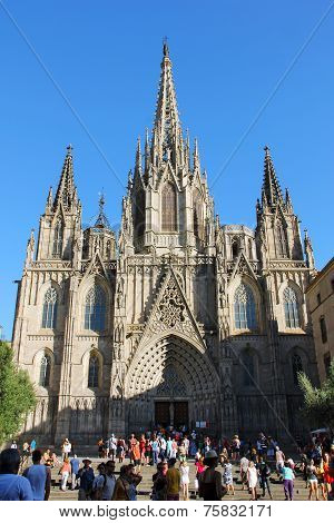 Barcelona gothic cathedral