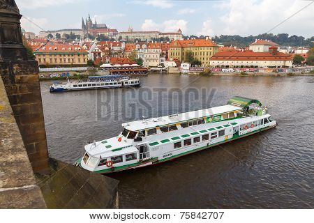 View Of Prague Castle.