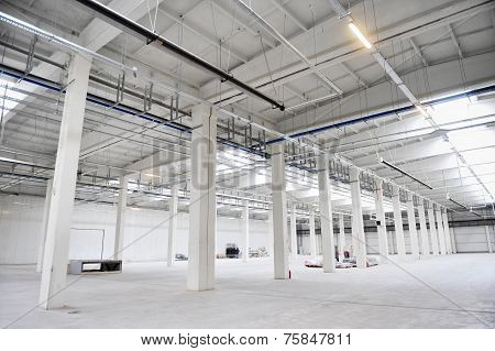 Empty New Storage Depot