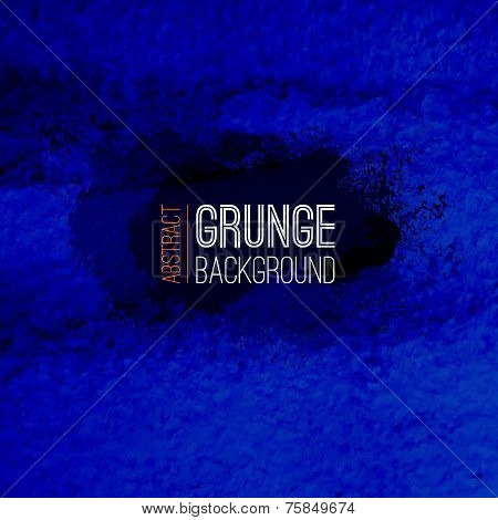 Abstract vector black and white watercolor background. Paper tex