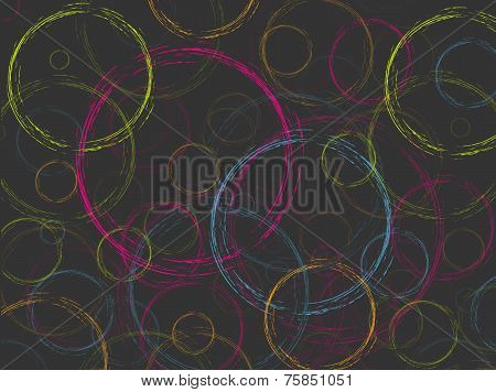 Abstract background with circles