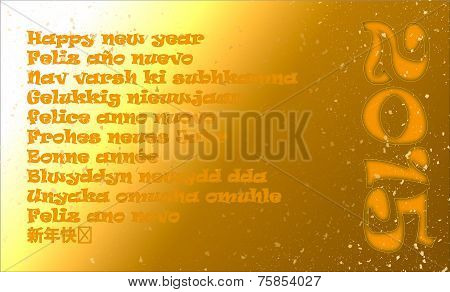 Happy New Year In Eleven Different Languages