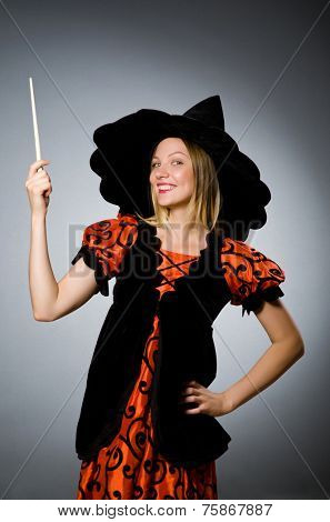 Witch doing her dirty tricks 