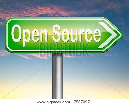 open source program software program or economy freeware internet data computer sharing 
