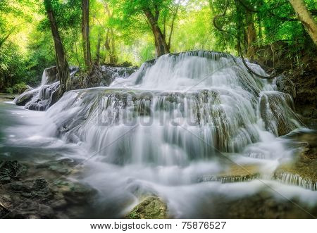 Level 7 Of Huaimaekamin Waterfall