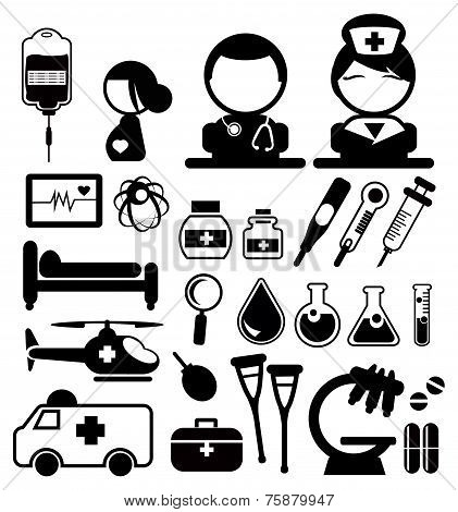 medical vector icons