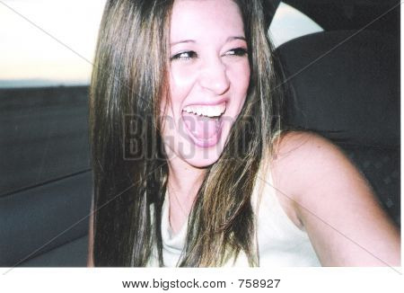Laughing girl