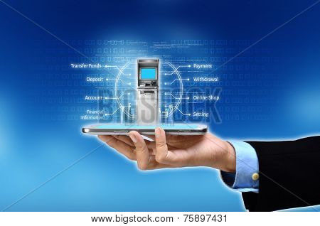Mobile Banking Concept