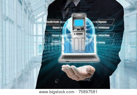 Internet Banking Concept