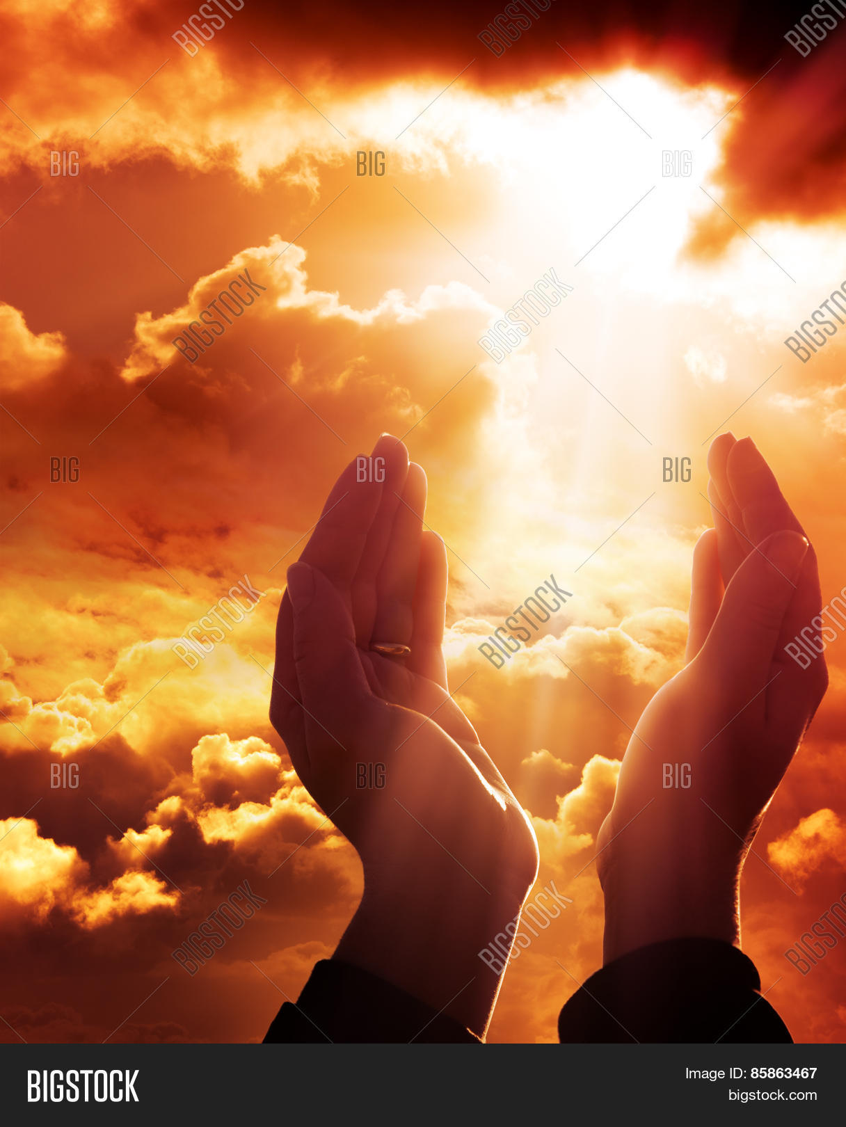 Prayer Heaven Faith Image & Photo (Free Trial) Bigstock