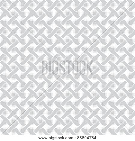 Pixel Geometric Seamless Pattern