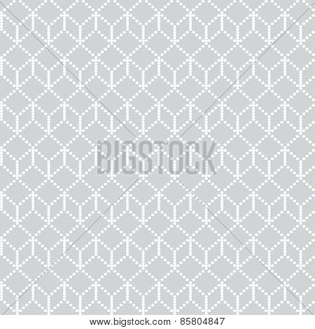 Pixel Geometric Seamless Pattern