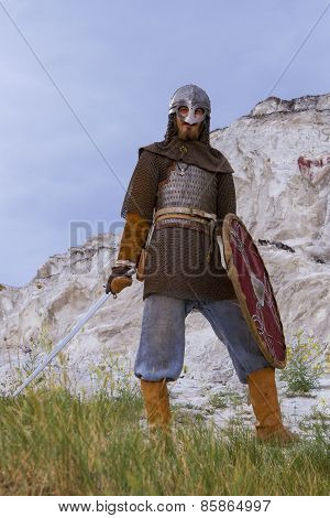 Knight  On A Rock
