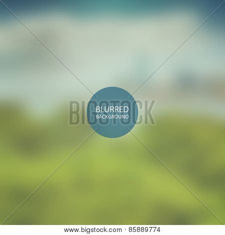 Abstract Background - Blurred Image