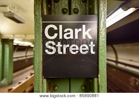 Clark Street Subway Station - Brooklyn, New York