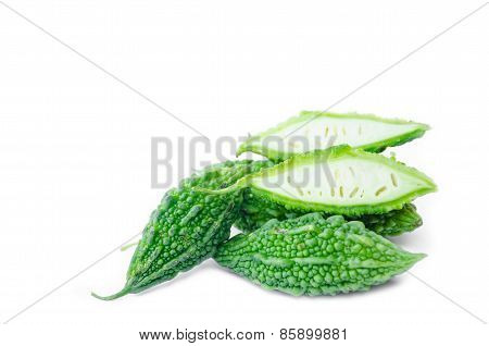 Green Herb (momordica Charantia).