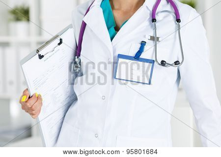 Physician Reception Concept