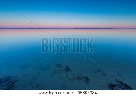 Beautiful Beach Before Sunrise