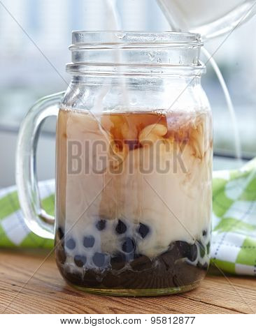 Bubble boba tea