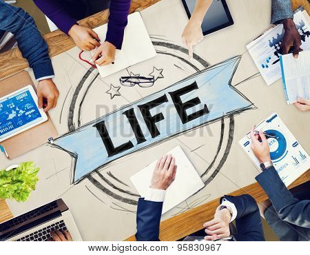 Life Breath Living Life Cycle Spirit Concept