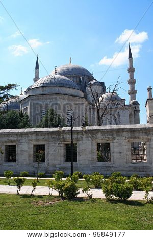 Suleimanie Mosque In Istanbul
