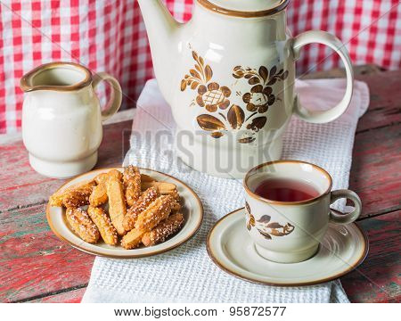 Afternoon Tea And Biscuits