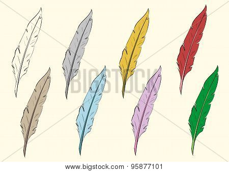 Clipart feathers