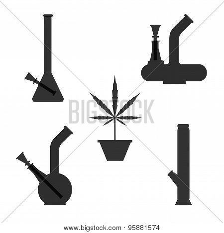 Marijuana equipment.