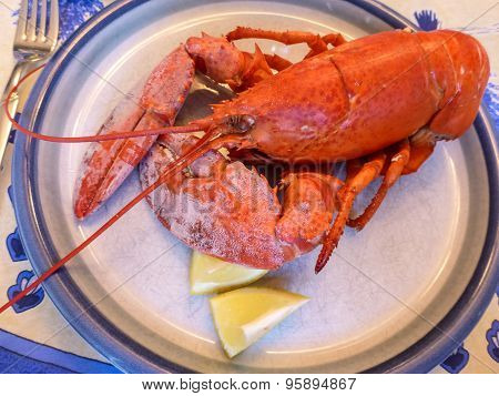 Lobster With Lemon