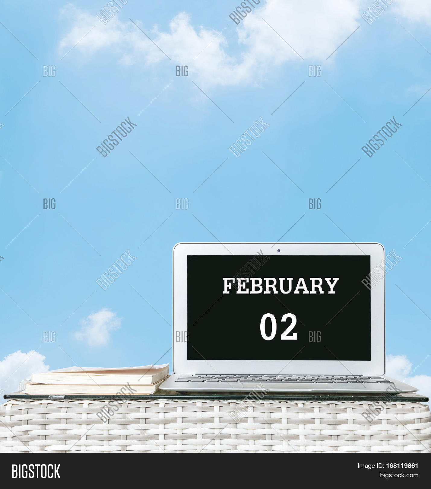 February Computer Closeup Computer Image & Photo (Free Trial) | Bigstock