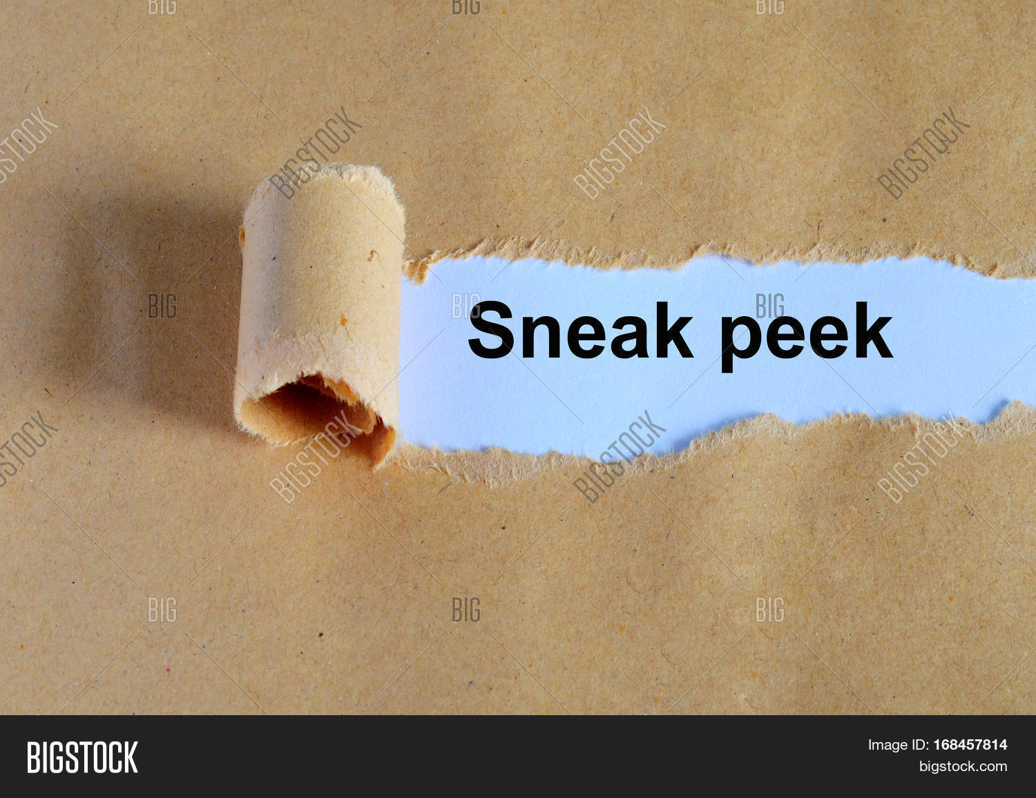 Sneak Peek Word Image & Photo (Free Trial) Bigstock