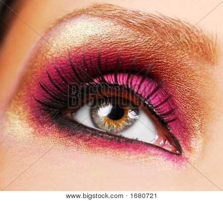Gouden Make-Up.