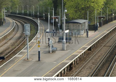 leere Bahnhof