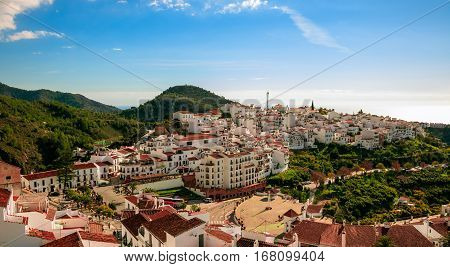 Beautiful Small Frigiliana Village in Malaga, Spain