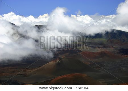 Haleakala krater