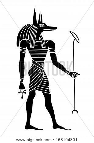 Anubis - God of Ancient Egypt - God of funerals death the dead and the afterlife